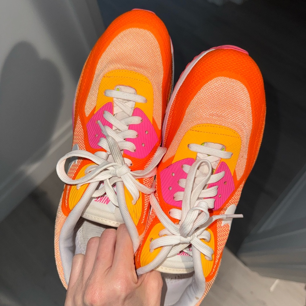 Nike air max limited edition Vibrant Orange and Pink Women's Sneakers